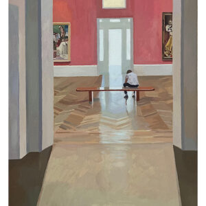 Renjie Wang - In the red Painting hall